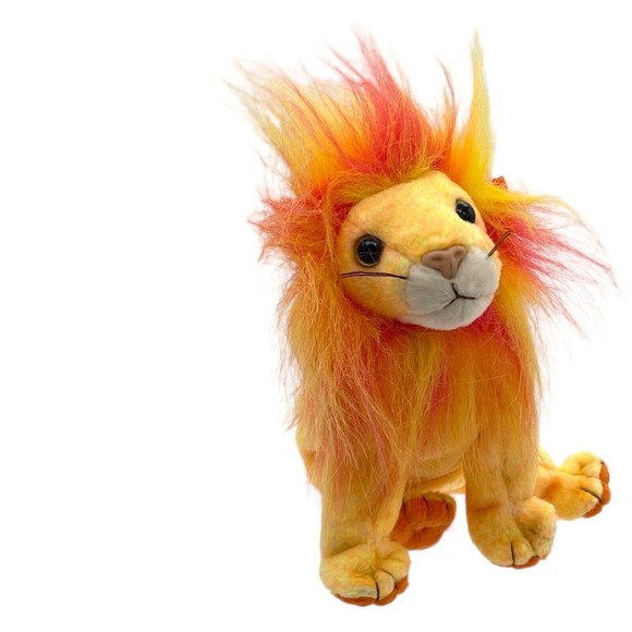 Ty Beanie Baby Babies 2000 Bushy The Lion with Colorful Mane RETIRED - Picture 6 of 10